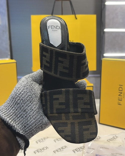 fendi women high hills sandal with brand box