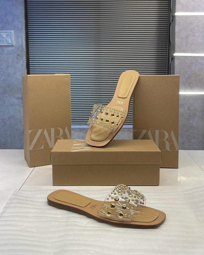 zara slide premium quality with brand box