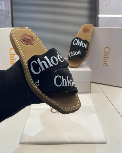 Chloe slides with brand box