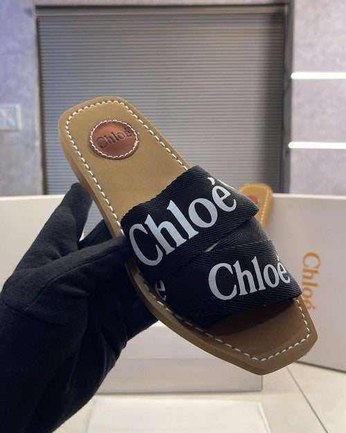 Chloe slides with brand box