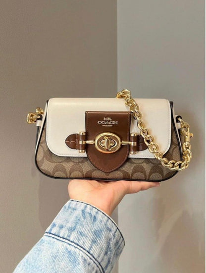 Coach brie sling bag premium quality with box