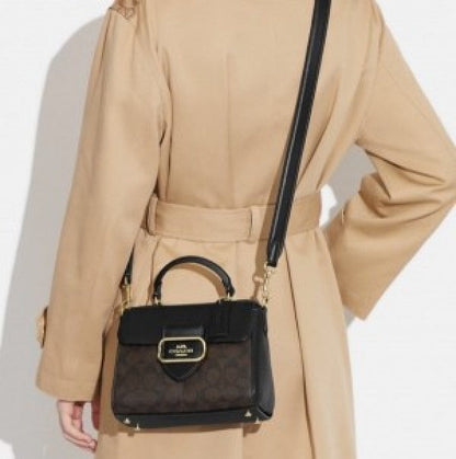 Coaach morgan top handle satchel bag (with box)