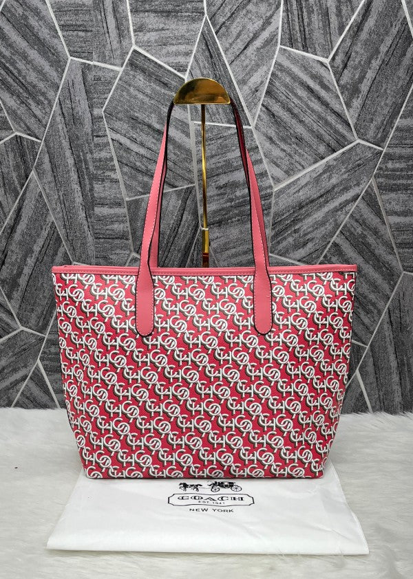Coachh City Tote With DustCover