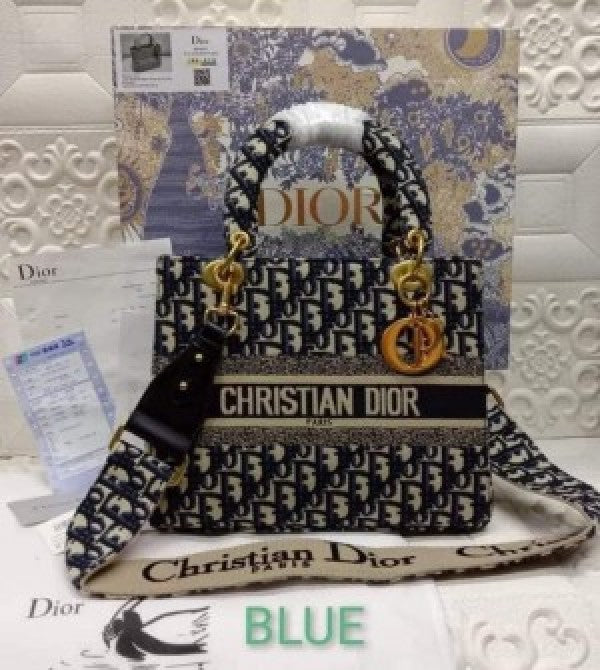 Dior lady d light blue colour premium quality with box