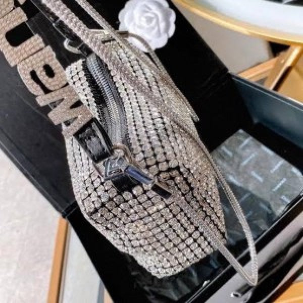 Alexander wang bling sling bag with box