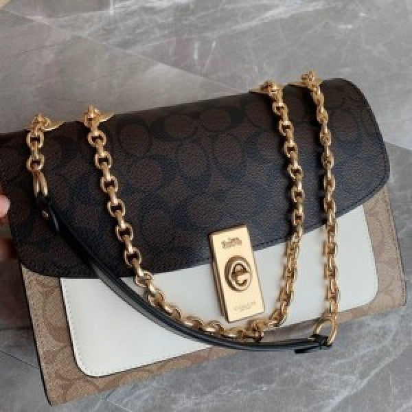 Coaach Clane crossbody signature canvas bag with og box