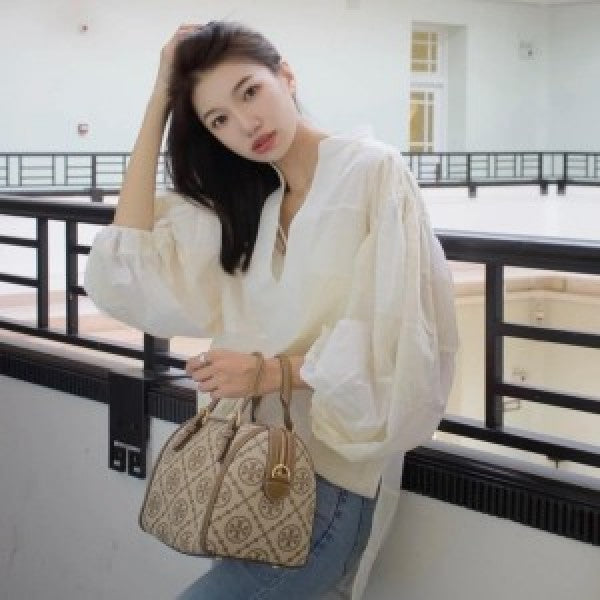 Torry Burch T monogram speedy with box