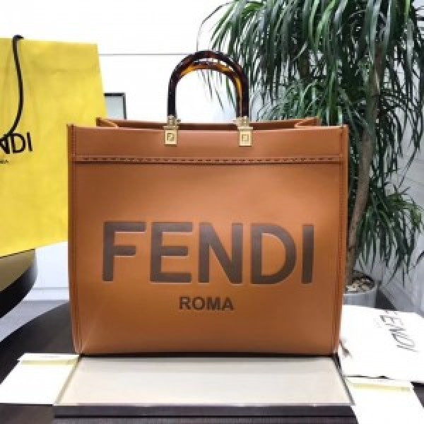 Fendi roma sunshine large size tote bag with dust cover