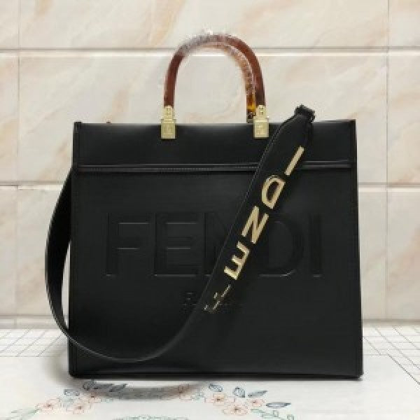 Fendi roma sunshine large size tote bag with dust cover