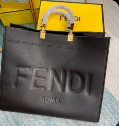 Fendi roma sunshine large size tote bag with dust cover