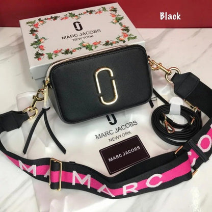 Marc Jacobs The Snap Shot Camera Sling Bag Black With Dust Bag &amp; OG Box