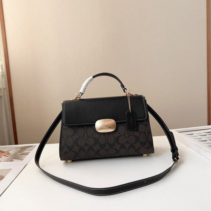 COACCH Eliza Top Handle In Signature Canvas