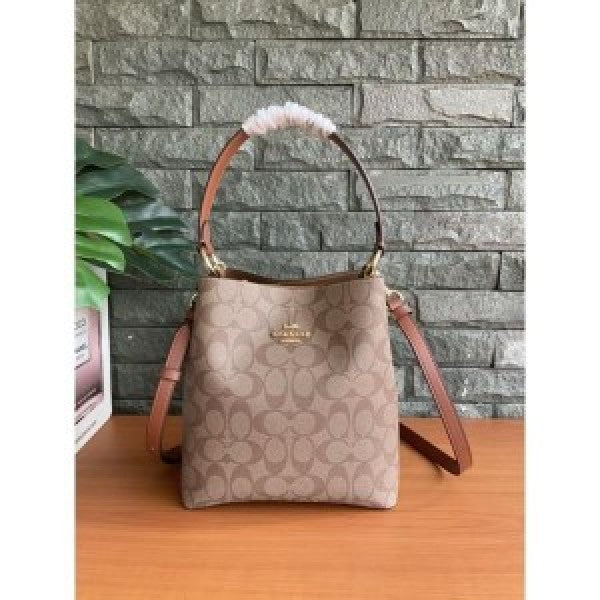 Coach bucket bag premium quality with box