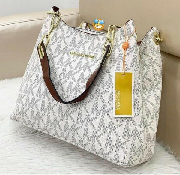 Leather Printed Michael Kors Ladies Handbag