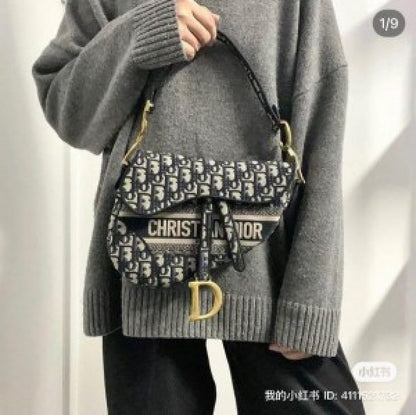 Dior saddle premium quality with box