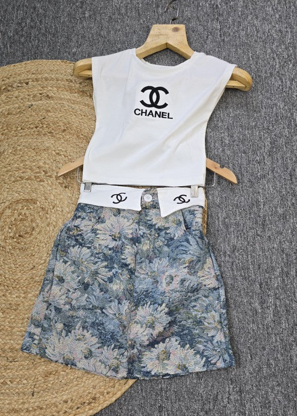 CHANEL SHORTS SET