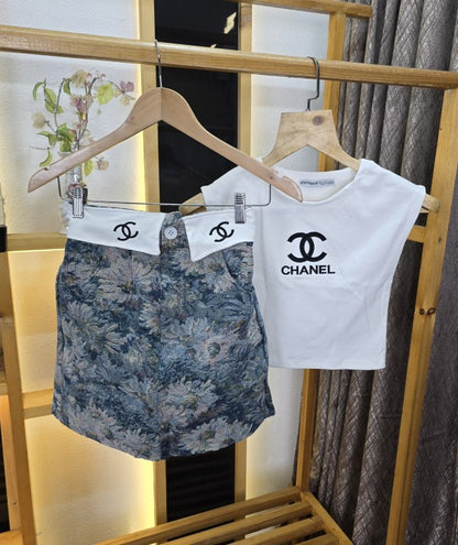 CHANEL SHORTS SET