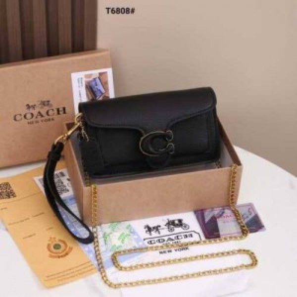 Coach Tabby Shoulder Sling Bag With Box Dust Bag Sling Belt