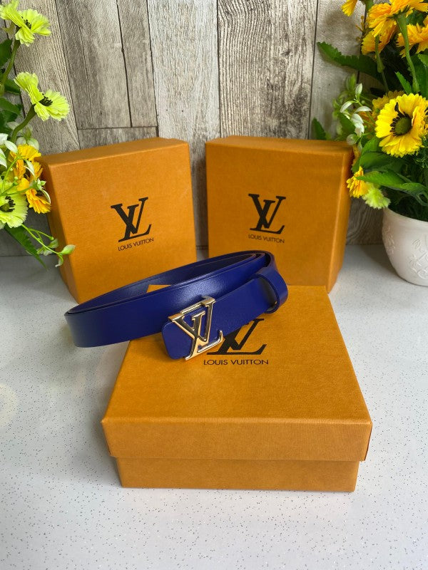 LOUIS VUITTON LADIES BELT WID OG BOX CARD