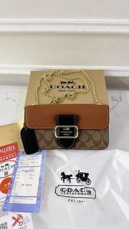 Coach Tabby Shoulder Sling Bag With Box DustBag SlingBelt