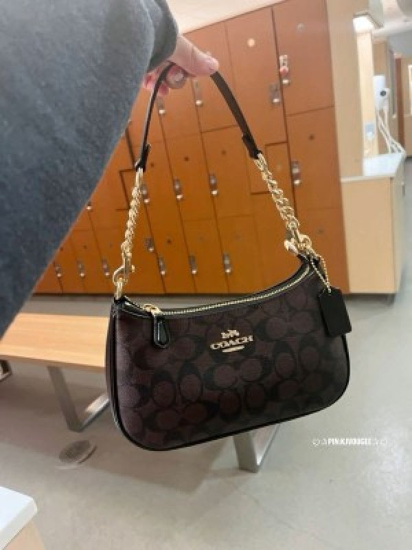 Coach mini grace crossbody in Signature with box