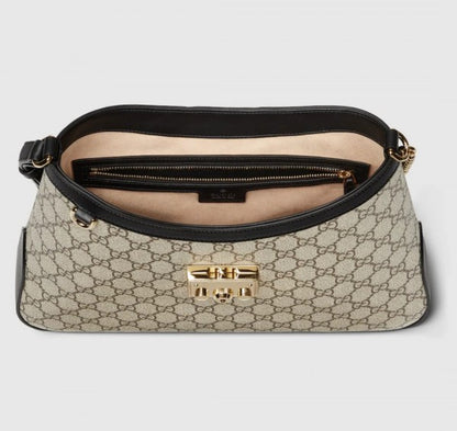 Gucci Padlock GG medium shoulder bag withbox