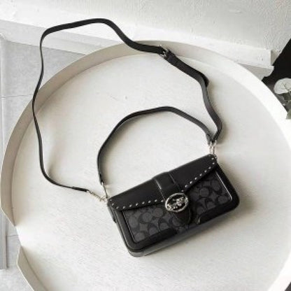 Coach Georgie Signature Shoulder Bag With OG Box &amp; DustBag