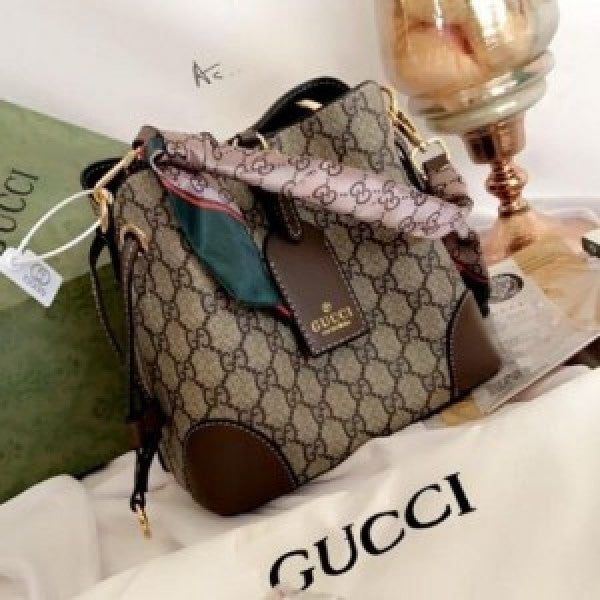 Gucci Ophidia GG BucketBag With Box DustBag Sling Chain Belt Bill