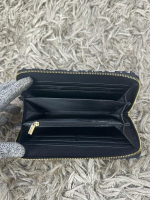 christian dior zipper wallet for women with box