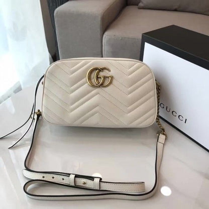 Gucci marmont mini bag with dust cover