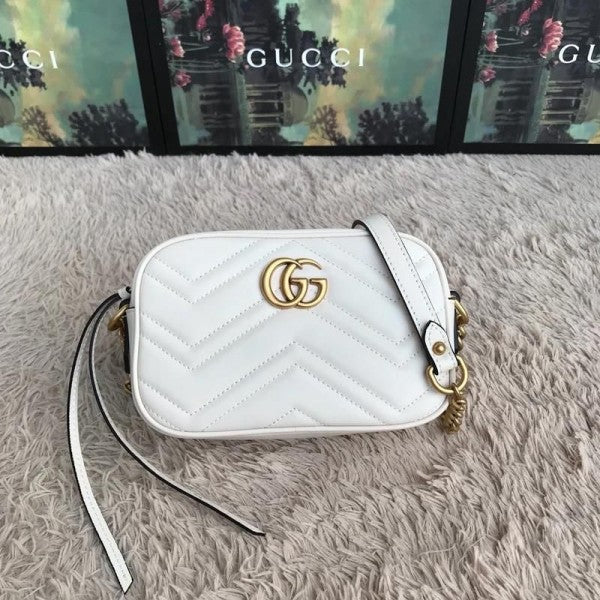 Gucci marmont mini bag with dust cover