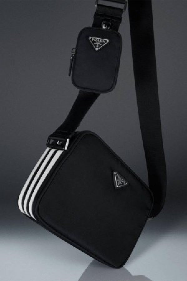 PRADA X ADIDAS UNISEX SLING BAG WITH BOX