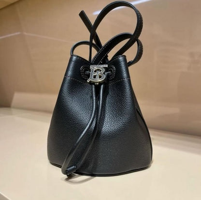 Burberry mini Tb bucket bag with dust cover