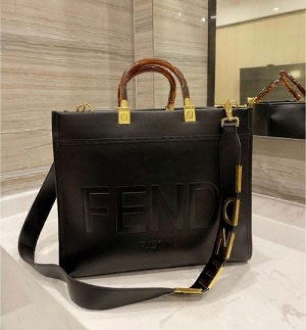 Fendi roma sunshine large size tote bag with dust cover