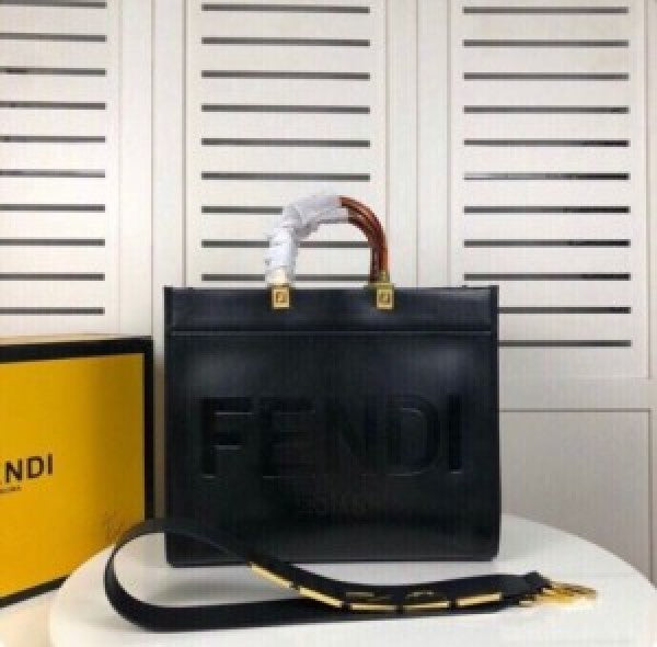 Fendi roma sunshine large size tote bag with dust cover