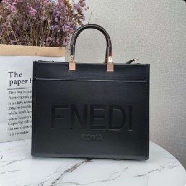 Fendi roma sunshine large size tote bag with dust cover