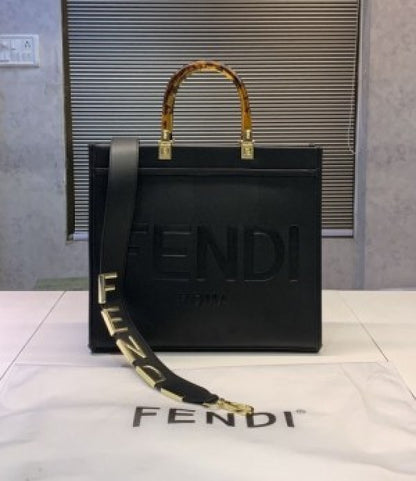 Fendi roma sunshine large size tote bag with dust cover