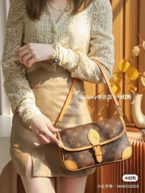 Louis Vuitton Diane Bag LV Monogram bag with box