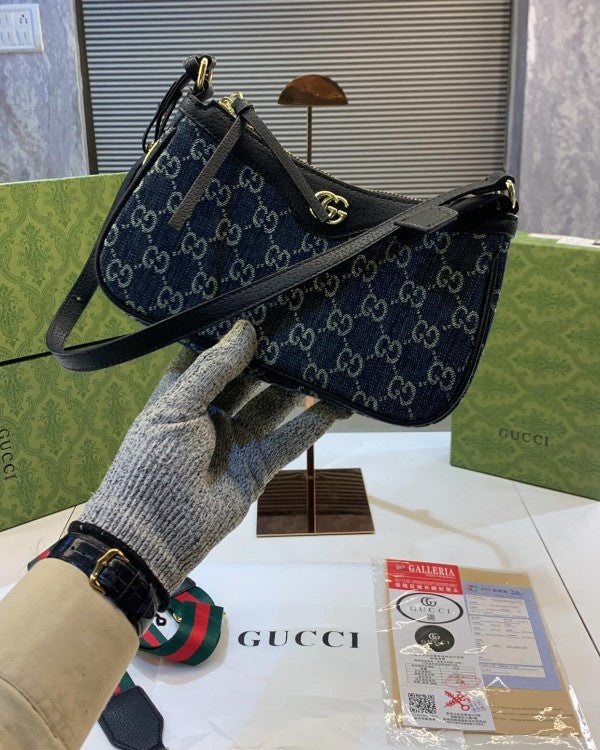 Gucci Gg Ophidia Shoulder Bag With Box And Dust Bag