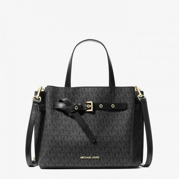 MICHAEL KORS MIRROR EMILIA LOGO MINI TOTE BAG WITHOUTBOX