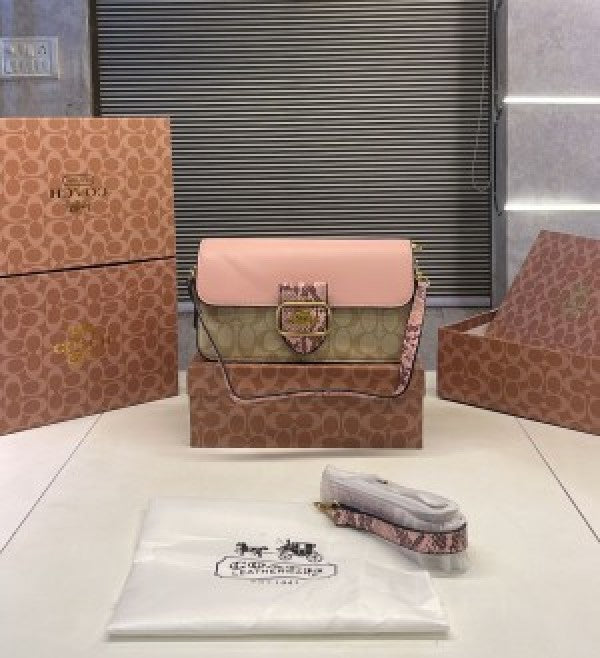 Coach mini grace crossbody in Signature with box