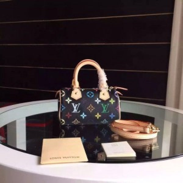 LOUIS VUITTON MINI ROWAN COFFEE SATCHEL BAG(WITH FOLDING BOX)