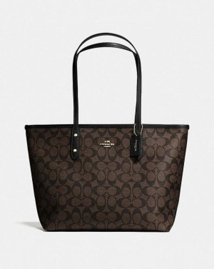 Coach city tote bag with og box