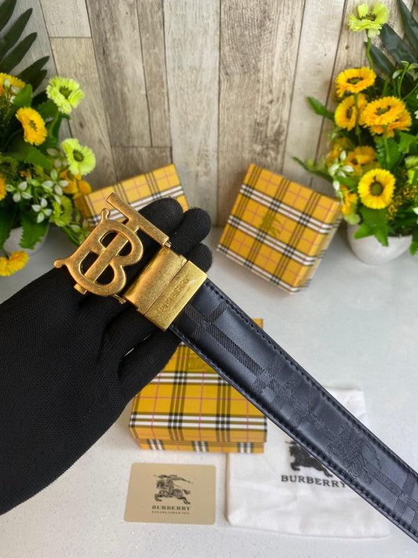 BURBERRY REVERSE BELT WID ALL OG ACCESSORIES