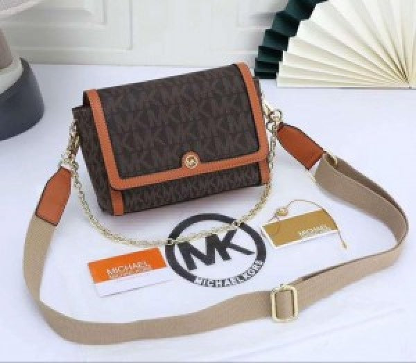 Michael kors Freya Small Convertible Logo Crossbody Bag withbox