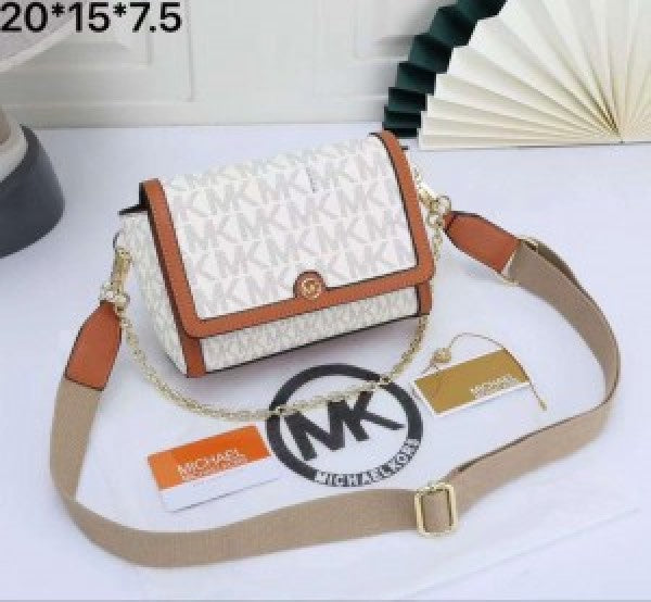 Michael kors Freya Small Convertible Logo Crossbody Bag withbox