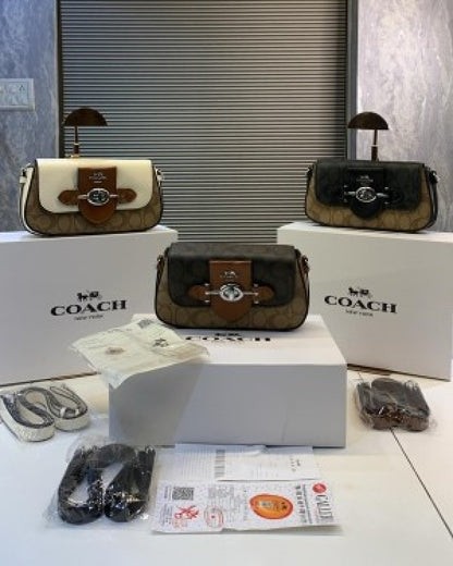 Coach brie sling bag premium quality with box