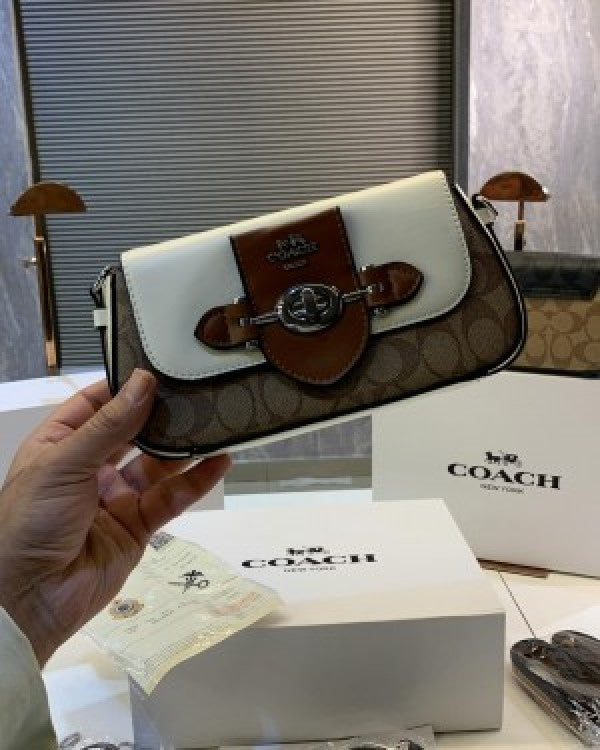 Coach brie sling bag premium quality with box