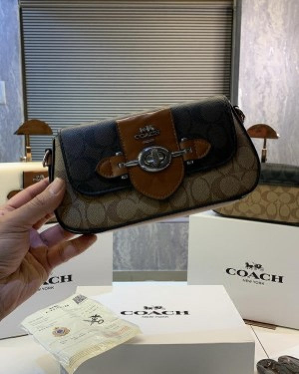 Coach brie sling bag premium quality with box