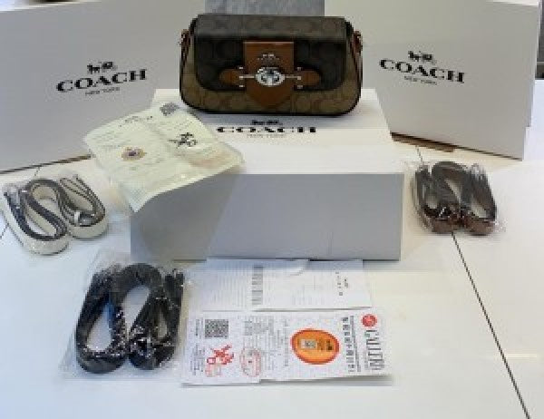 Coach brie sling bag premium quality with box